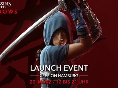 Ubisoft und XPERION Hamburg feiern die Veröffentlichung von Assassin’s Creed Shadows am 20. März mit einem gemeinsamen Launch-Event