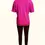 Thumbnail: Woman's Casual Short Sleeve T-shirt & Skinny Pants Outfits