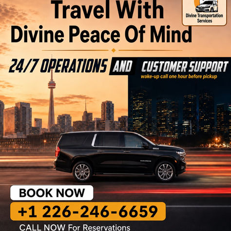 Experience 24/7 Travel Support with Divine Transportation Services for Ultimate Peace of Mind