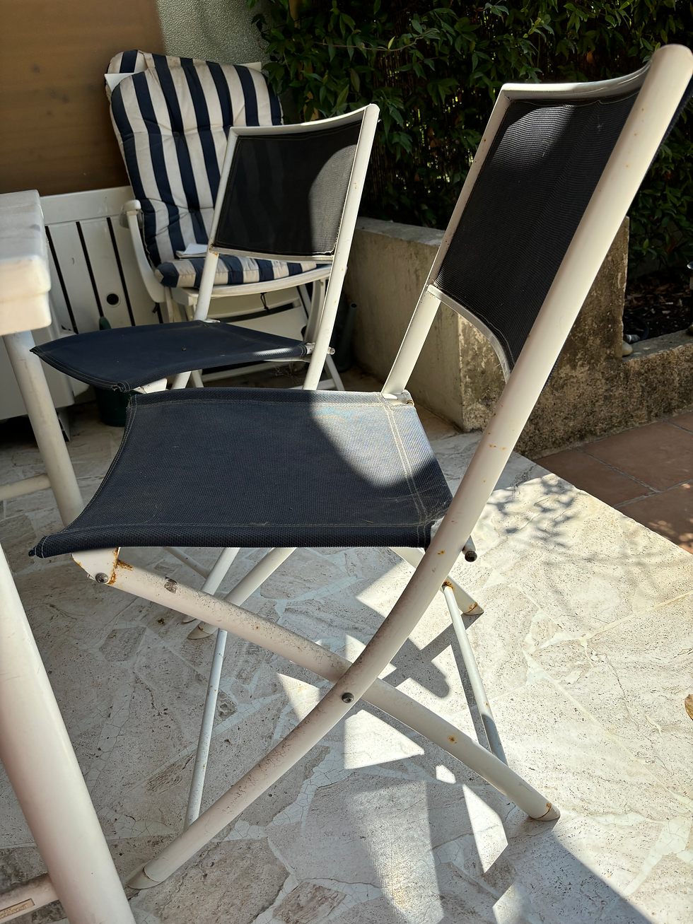 Thumbnail: Chaises de jardin x 2