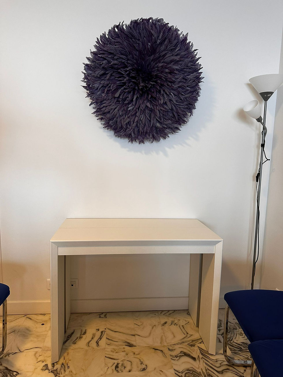 Thumbnail: Dining table (expandable to seat 8) with option of 4 chairs.