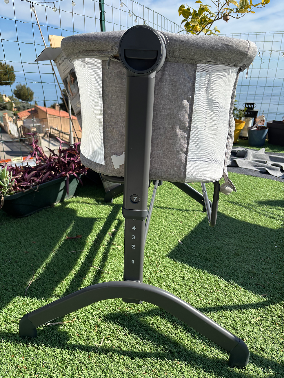 Thumbnail: Baby Delight Beside Me Wink Bassinet & Bedside Sleeper — Pebble Grey.