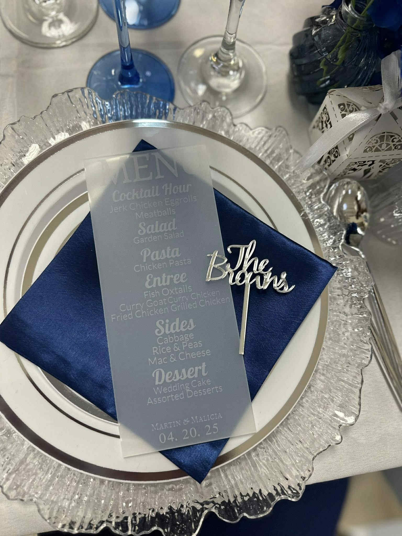 Charger plate (3pcs per set)