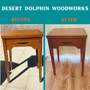 Wooden Table Transformation
