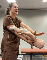 CPR with Jillian Pediatric Demostration
