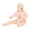 Thumbnail: Organic Baby Bodysuit with Crest Design – Perfect for Newborns and Celebrations