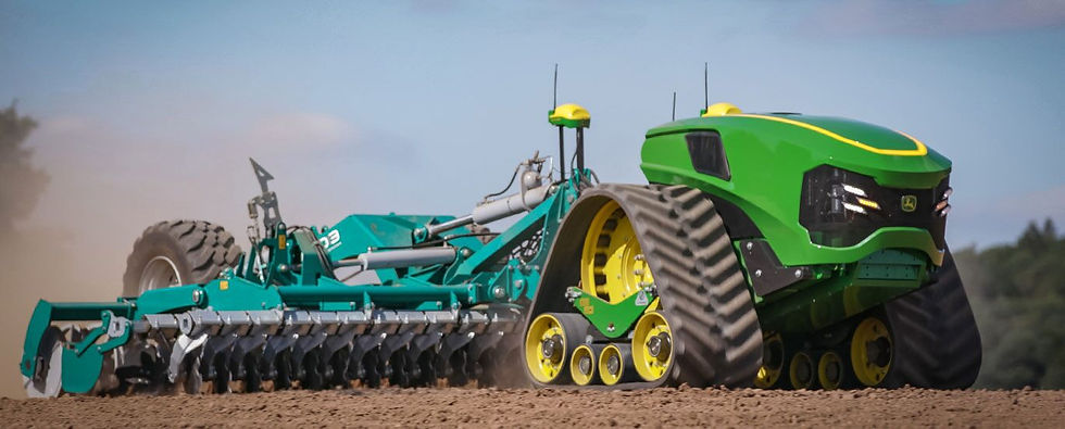 Why I like Deere Stock, the Tesla, or Waymo of Self-Driving Farming.