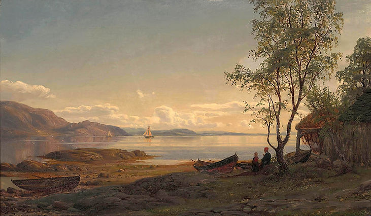 Amaldus Nielsen 1871 The Entrance to Hardanger 46x73 5000d Blomqvist.jpg