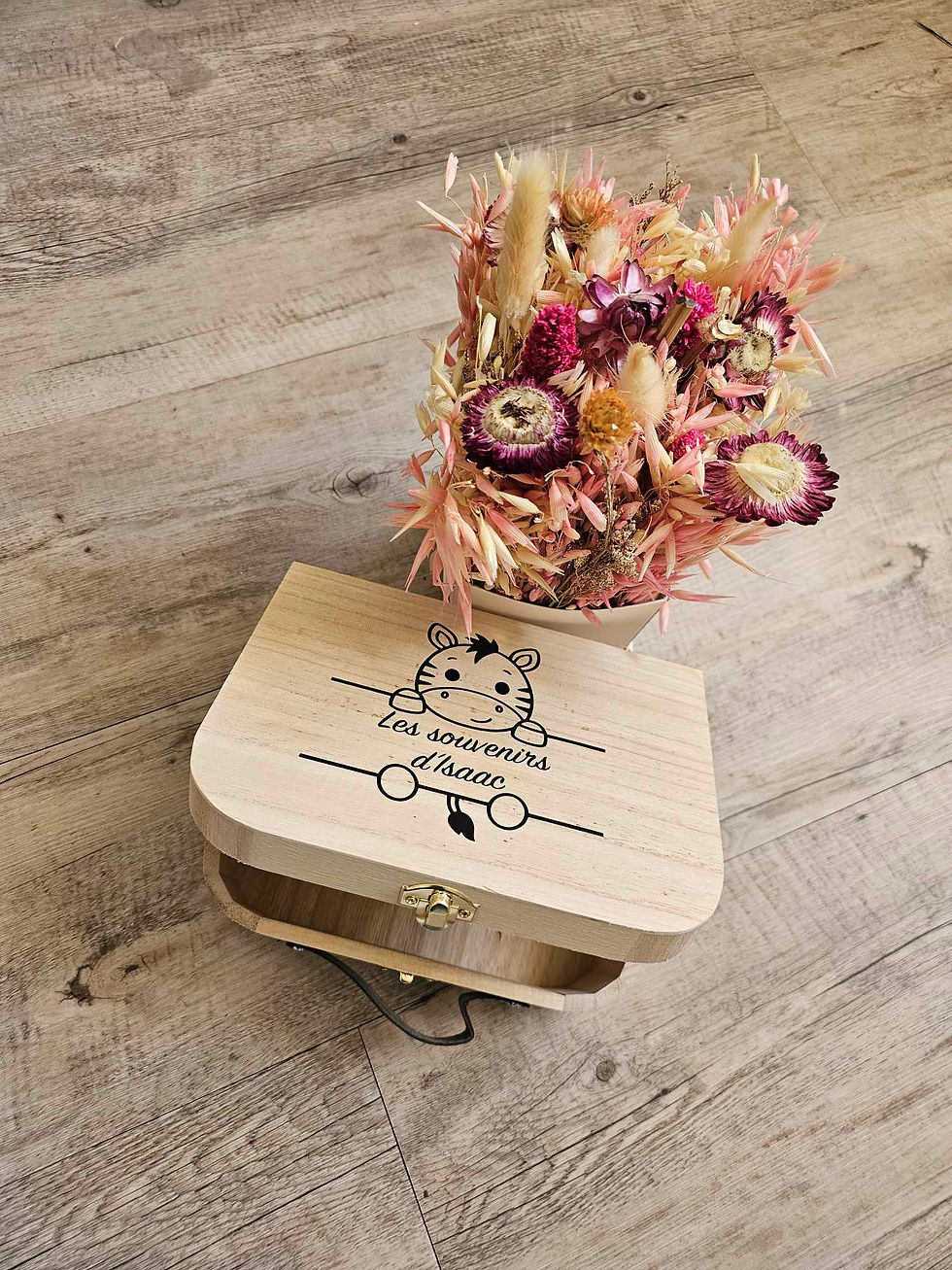Miniature : Valisette en bois