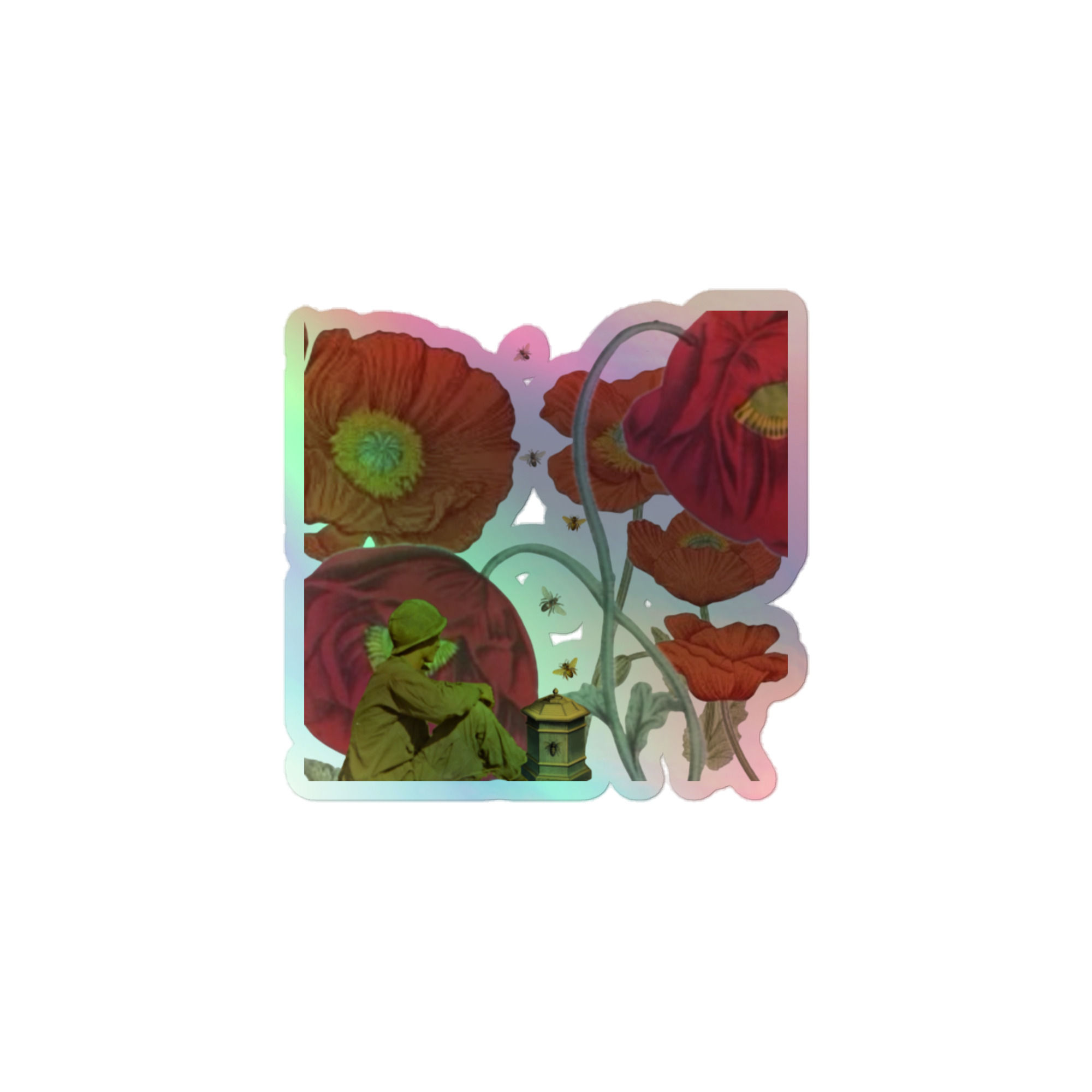 Beekeeper Holographic Sticker