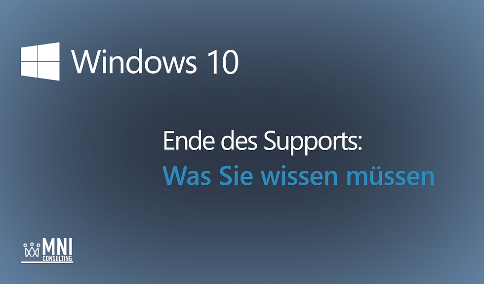 Windows 10 Supportende