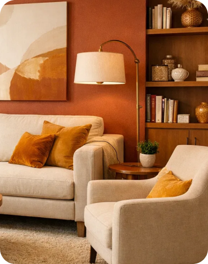 Cozy home office