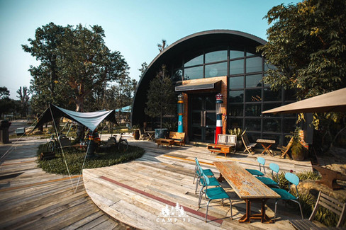 Camp71 Chiang Rai cafe and retail design by The Collective Studio