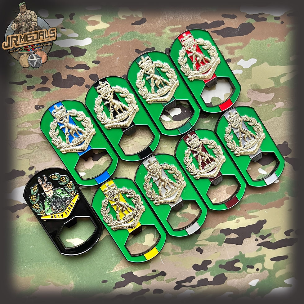 Royal Australian Regiment (RAR) bottle opener challenge coin | JR Medals