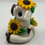 Thumbnail: Polymer Clay Sunflower Cow