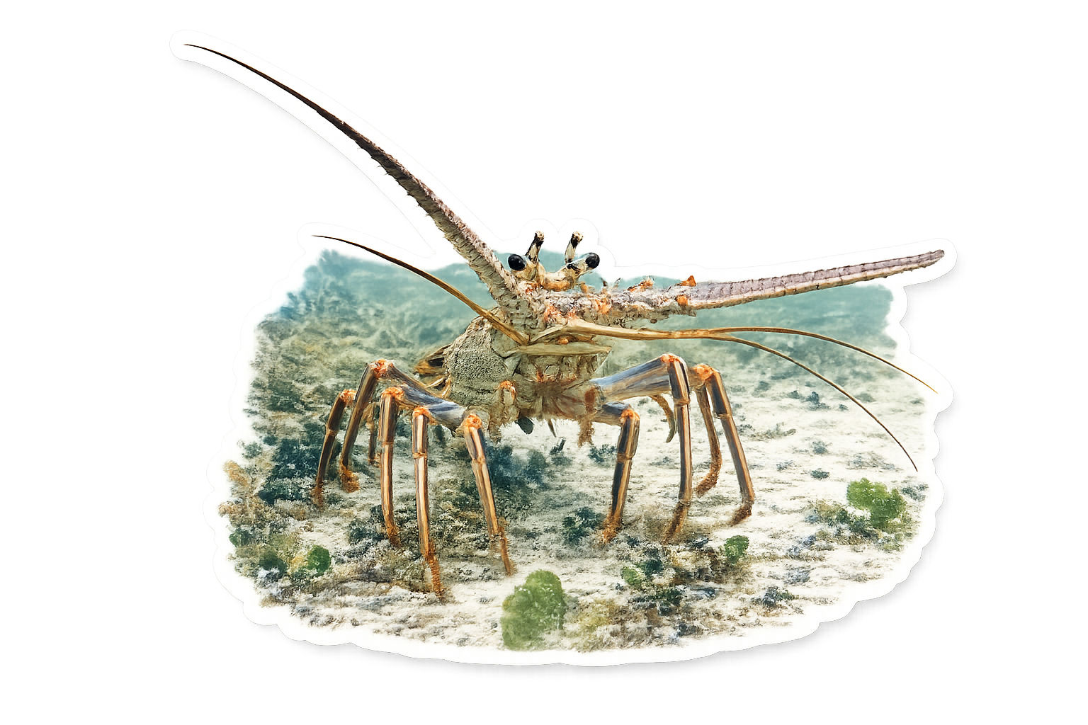 Florida Spiny Lobster Sticker