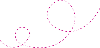 Pink bee line