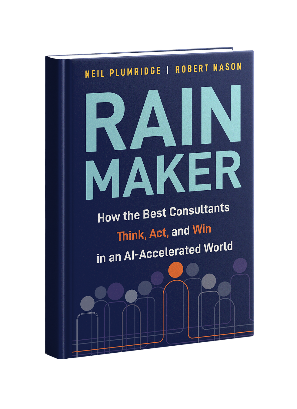 Rainmaker book cover, written by Neil Plumridge and Robert Mason