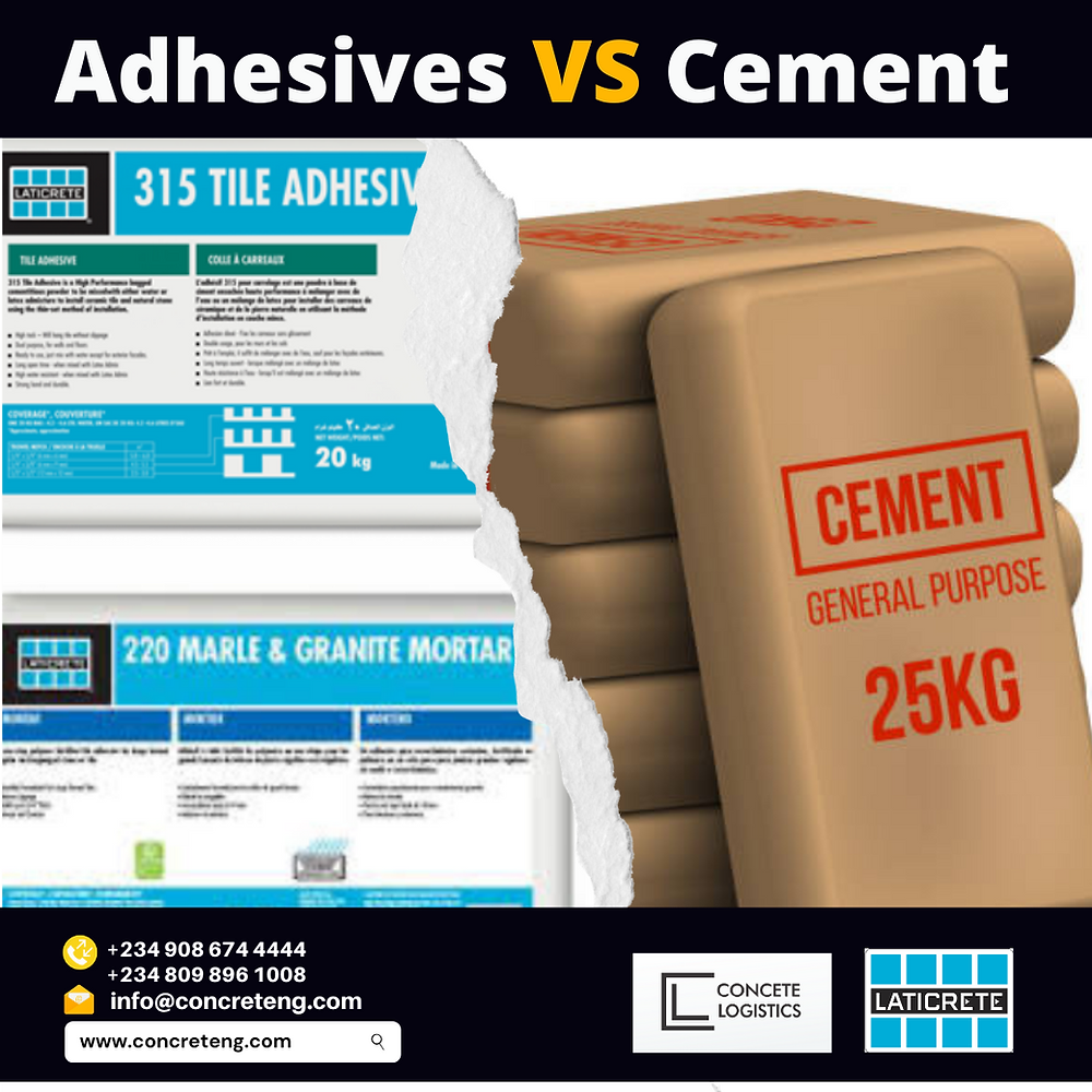 Tile Adhesives VS Cement