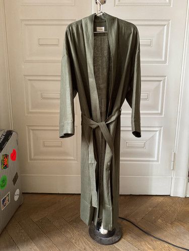 Olive Green 'Kimono' Bathrobe | Tom Àdam