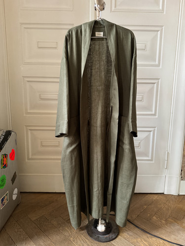Olive Green 'Kimono' Bathrobe | Tom Àdam