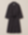 Navy Blue 'Kimono' Bathrobe