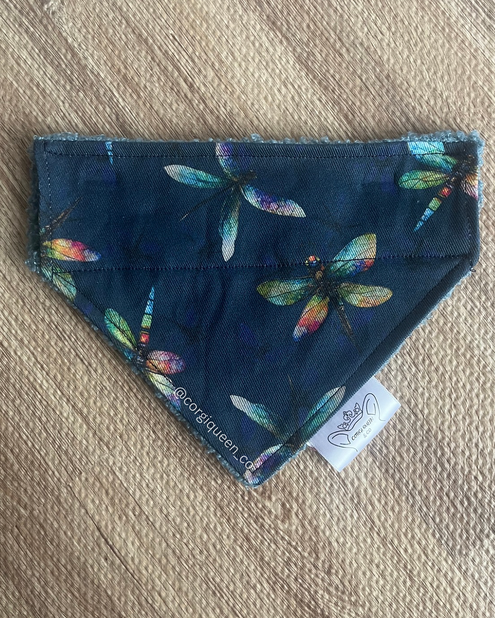 Dragonfly Collar Bandana
