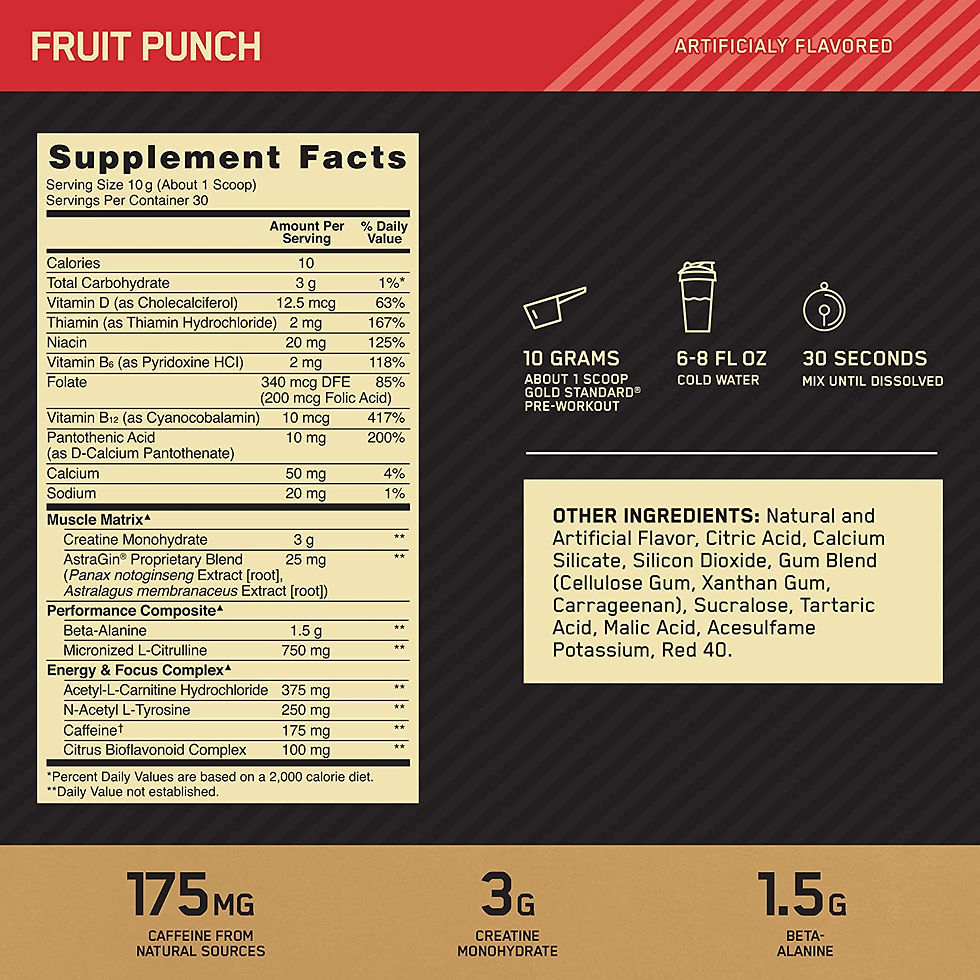 Thumbnail: Gold Standard Pre-workout 300g