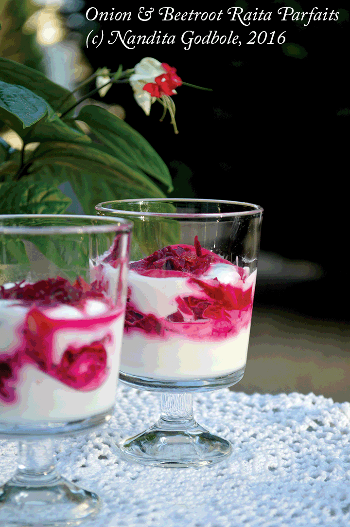 Recipe: Onion & Beetroot Raita Parfaits