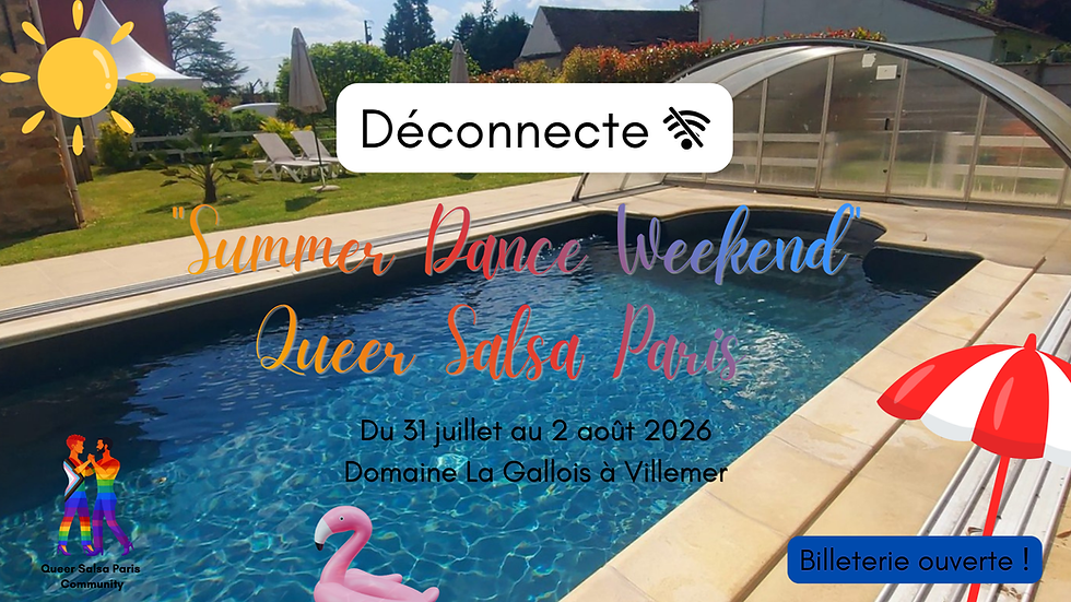 🪩 Soirée SBK Summer Dance Weekend à la MAZ ☀️ 🍹 🏳️🌈