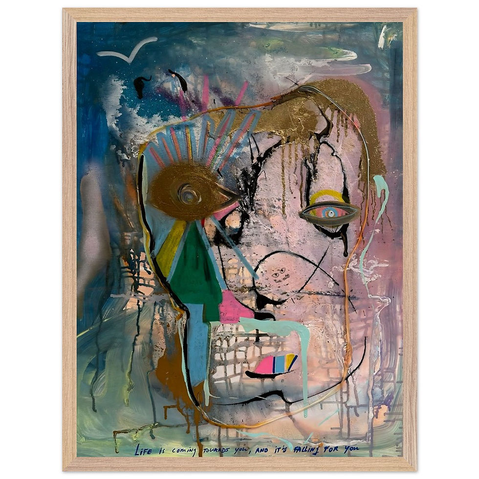 Thumbnail: The Present - Framed Poster Print