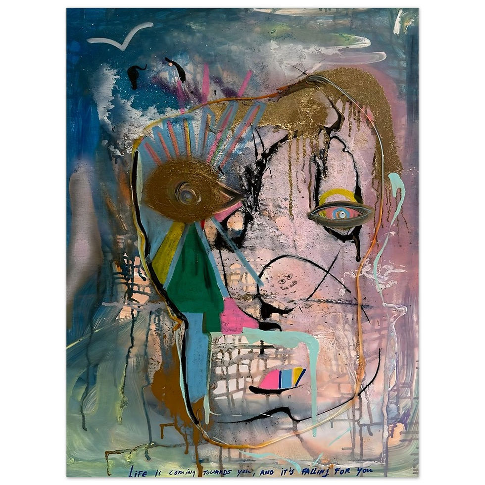 Thumbnail: The Present - Aluminum Print
