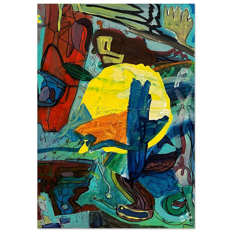 Thumbnail: The Journey to The Destination - Aluminum Print