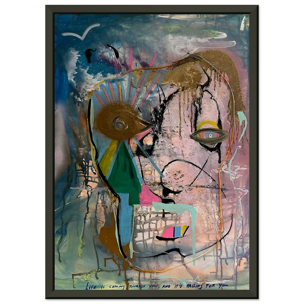 Thumbnail: The Present - Framed Poster Print