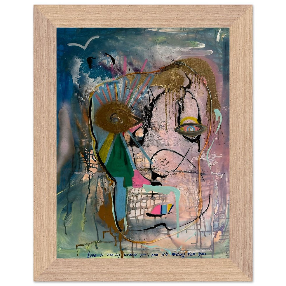 Thumbnail: The Present - Framed Poster Print