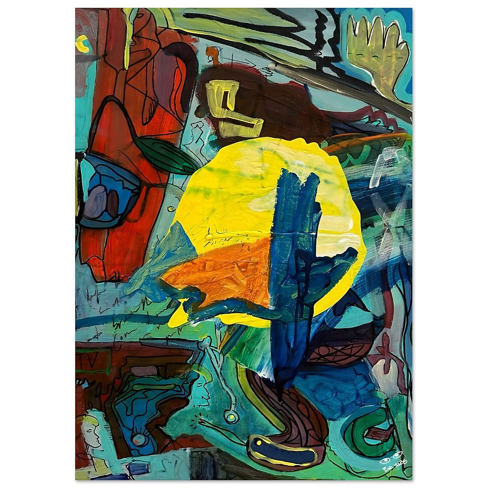 Thumbnail: The Journey to The Destination - Aluminum Print