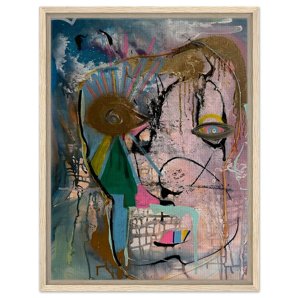 Thumbnail: The Present - (Framed) Canvas