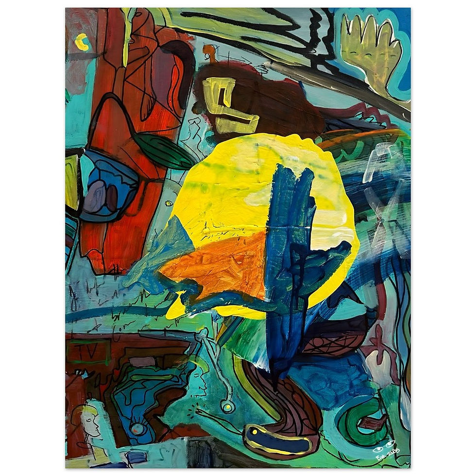 Thumbnail: The Journey to The Destination - Aluminum Print
