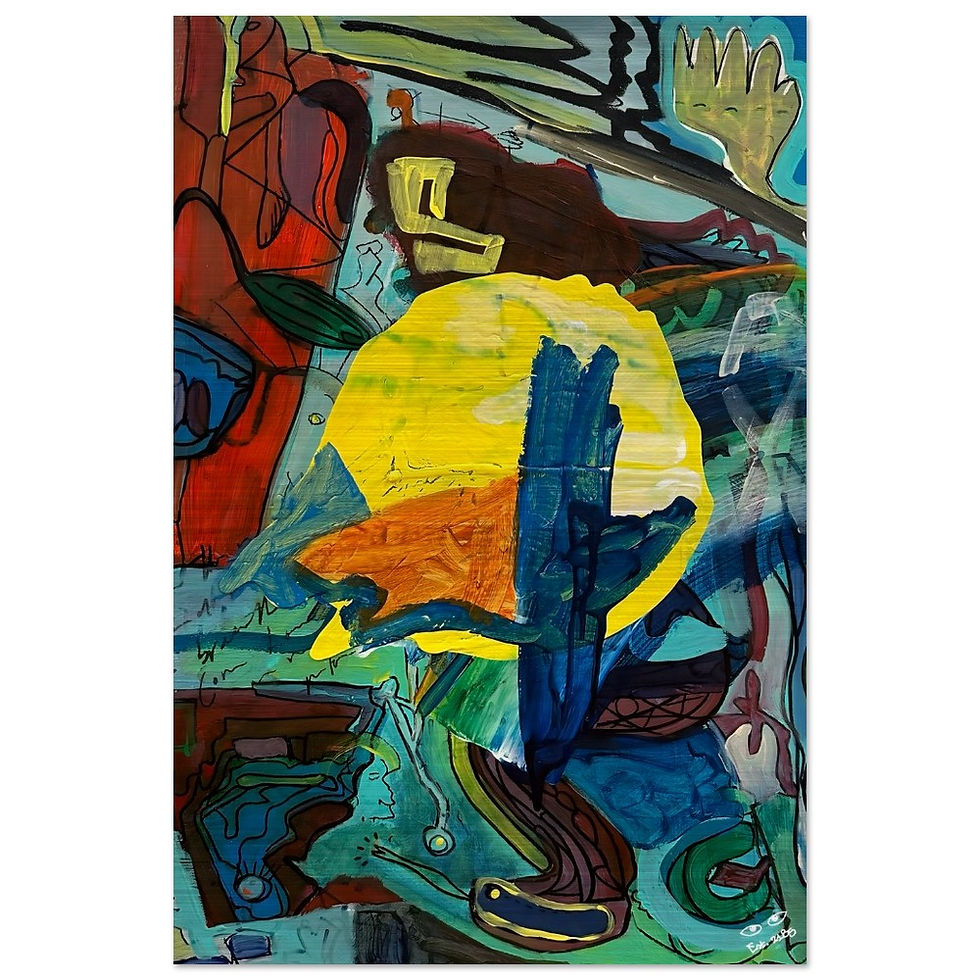 Thumbnail: The Journey to The Destination - Aluminum Print