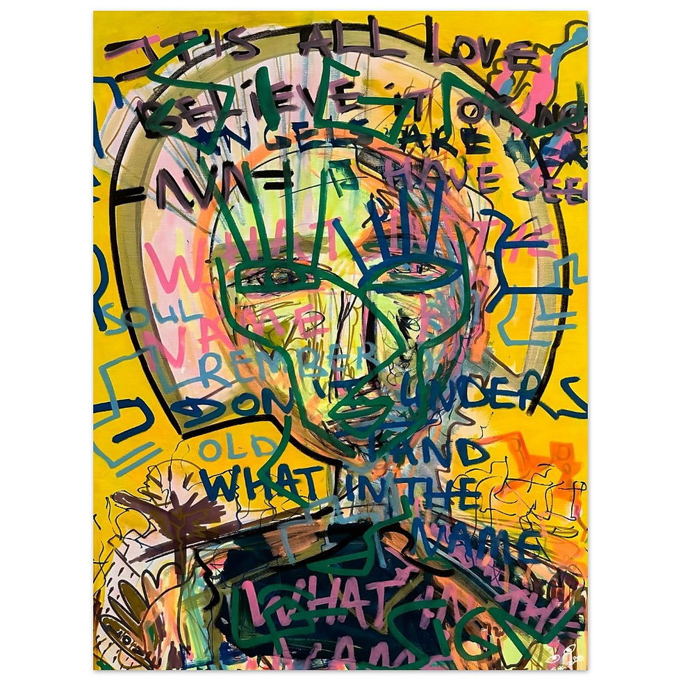 Thumbnail: Whispers of the Mind - Aluminum Print