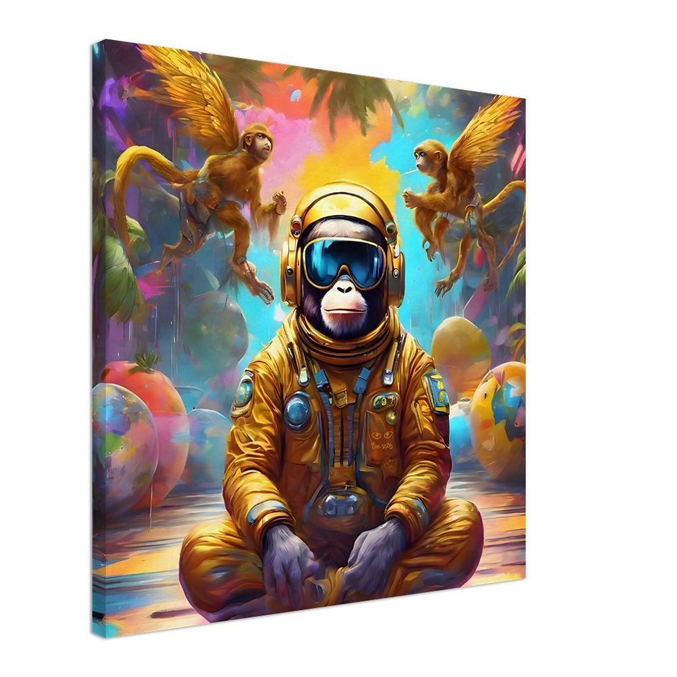 Thumbnail: Zen In Motion II - (Framed) Canvas