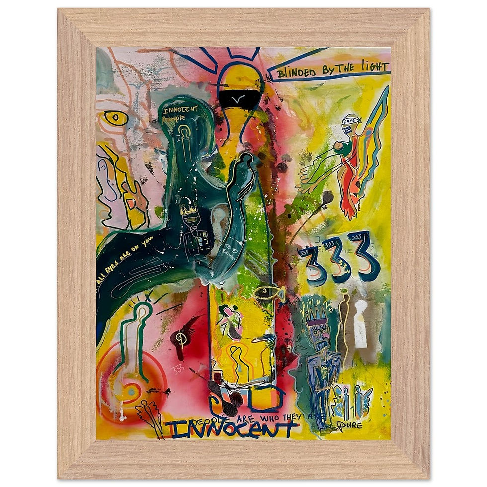 Thumbnail: Blinded by the Light - Framed Poster Print