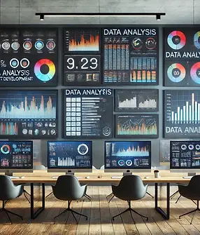 DALL·E 2024-12-02 19.45.57 - A modern workspace showcasing data analysis project developme