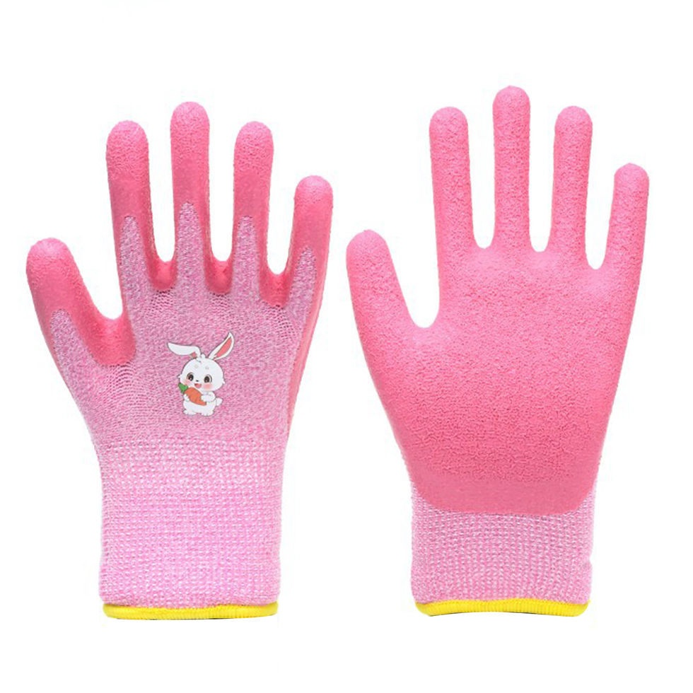 Miniaturbild: (K5103)3 Pairs Seamless Knit Polyester Kids Gloves
