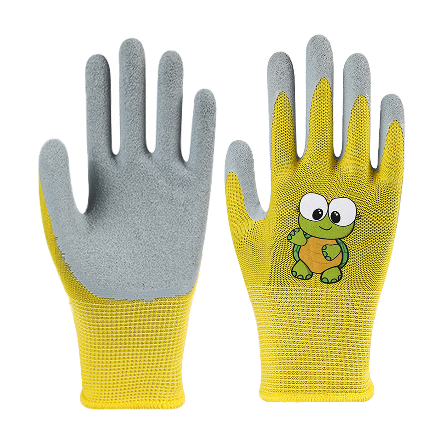 (K5102)3 Pairs Seamless Knit Polyester Kids Gloves