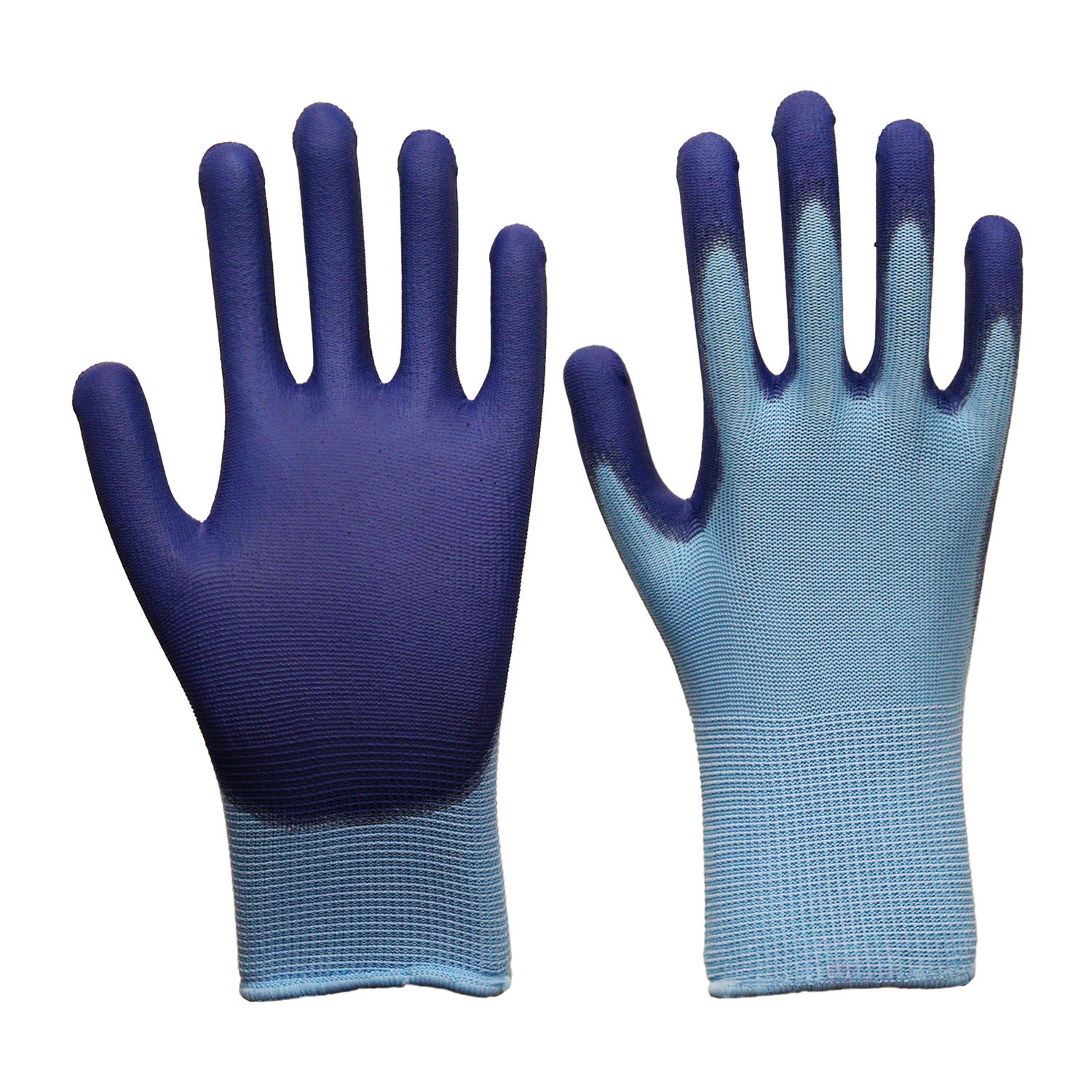 (N1904)6 Pairs Seamless Knit Polyester Glove