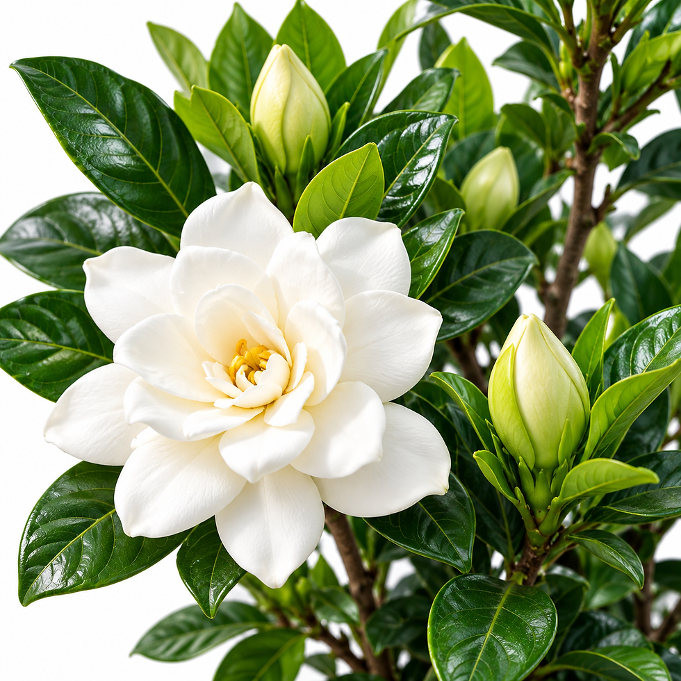 Thumbnail: Fragrant Gardenia Plant – Elegant Cape Jasmine – Gardenia jasminoides 6 in Pot