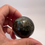 Miniatura: Green and Blue Labradorite Sphere