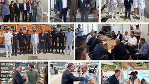 Στην ακριτική κ φιλόξενη Κάρπαθο μαζί με την Υπουργό Εργασίας Δόμνα Μιχαηλίδου.