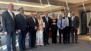 Στην εκδήλωση της Ένωσης Εφοπλιστών Ναυτιλίας Μικρών Αποστάσεων (ΕΕΝΜΑ), ενός φορέα με σημαντική και διαχρονική συμβολή στην ελληνική ναυτιλία.
